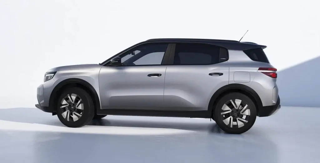 Opel-Frontera-1.2T-XHT-Hybrid-EDCT6-107kW-Ultimate-lateral-gris